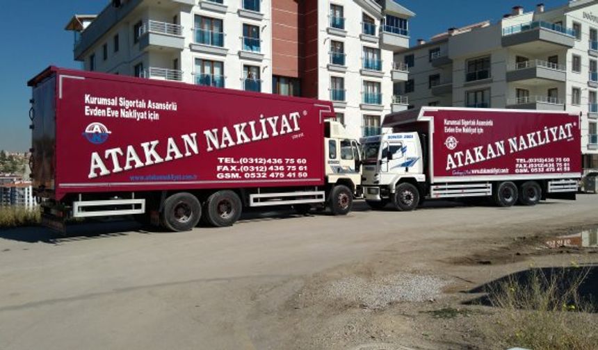Ankara İçi Evden Eve Nakliyat Asansörlü