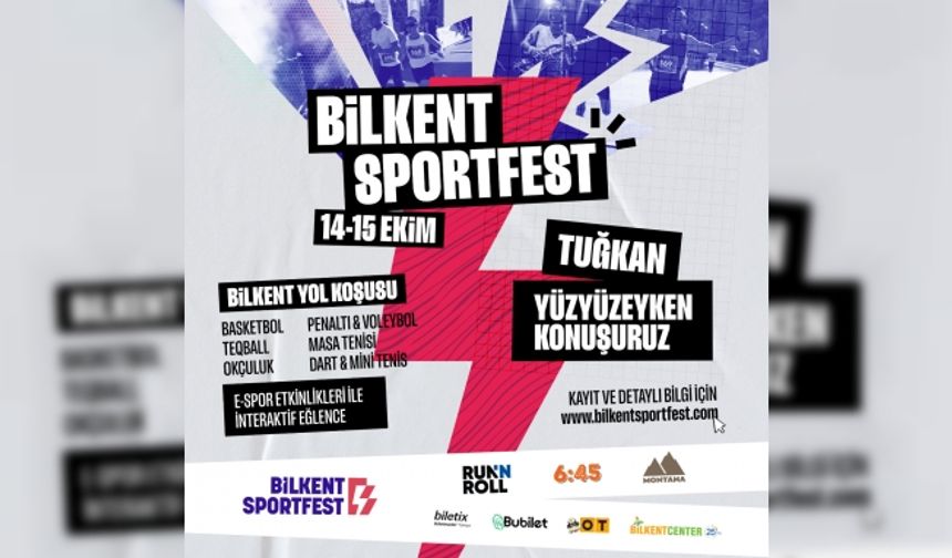Bilkent Sportfest Başlıyor,Başkent Spora Doyuyor