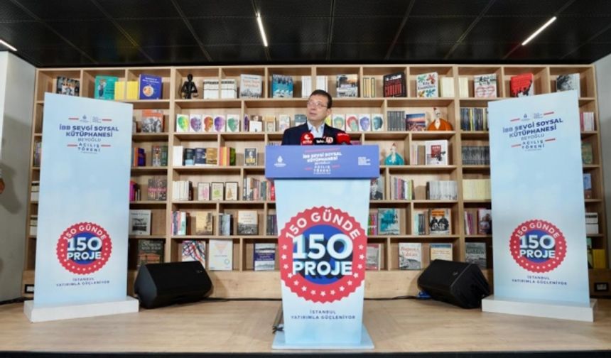Sevgi Sosyal Kütüphanesi Taksim'de Açıldı