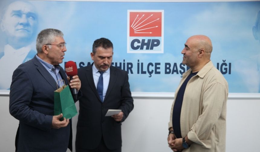 CHP Başakşehir İlçe Örgütü Gazetecilerle Bir Araya Geldi (VİDEOLU)
