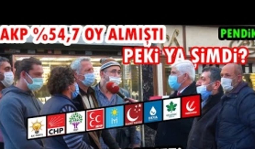 SAYAÇLI SEÇİM ANKETİ (ŞAŞIRTICI SONUÇLAR !!) | 100 KİŞİ !! | İSTANBUL/Pendik