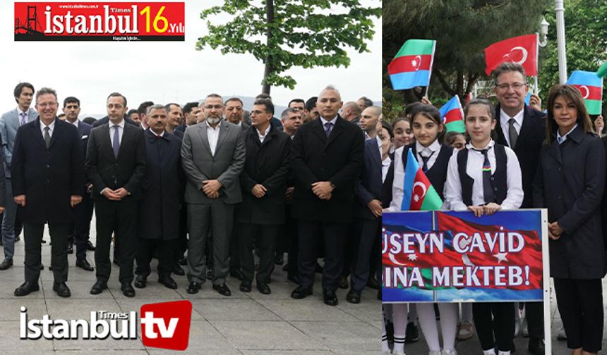 Azerbaycan ulusal lideri Haydar Aliyev, Sarıyer’de anıldı