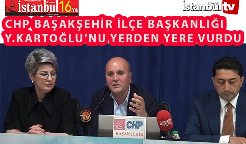 CHP Başakşehir Meclis Grubu 2023 Faaliyet Raporunu Yerden Yere Vurdu (VİDEOLU)