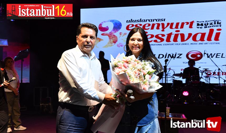 Esenyurt Uluslararası Dans Festivali Tuğçe Kandemir konseriyle sona erdi