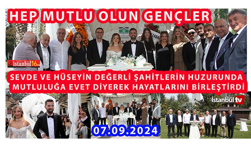 Sevde Ve Hüseyin Mutluluğa Evet Dedi (VİDEOLU)