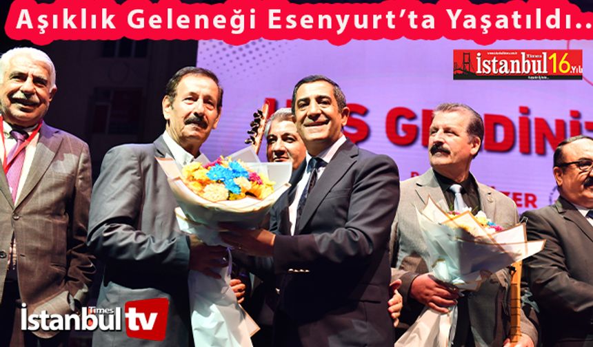 Âşıklık geleneği Esenyurt’ta yeniden hayat buldu