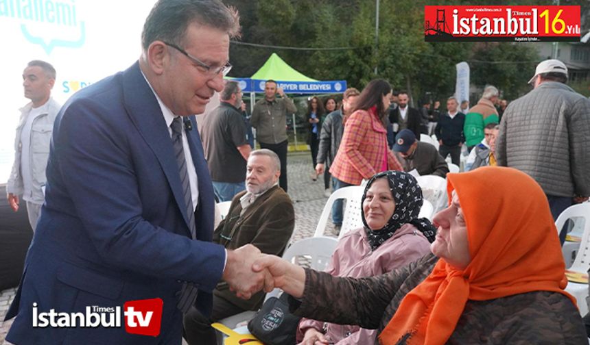 Başkan Aksu, Büyükdere  Ve Kocataşlı Komşularını Diledi