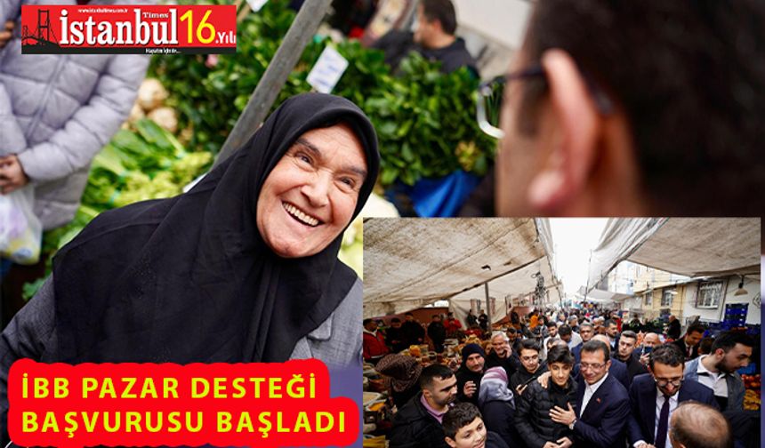 “İBB Emekli Pazar Desteği'ne 45 Bin Başvuru Geldi"