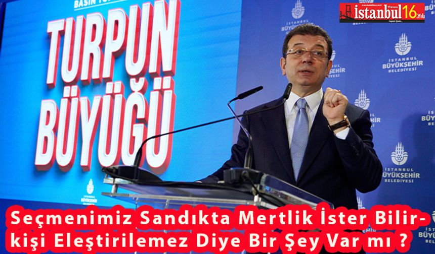 İmamoğlu'ndan Devrimci Bir Çıkış Ve İsyan: Kurtuluş yok tek başına... Ya hep beraber ya hiçbirimiz