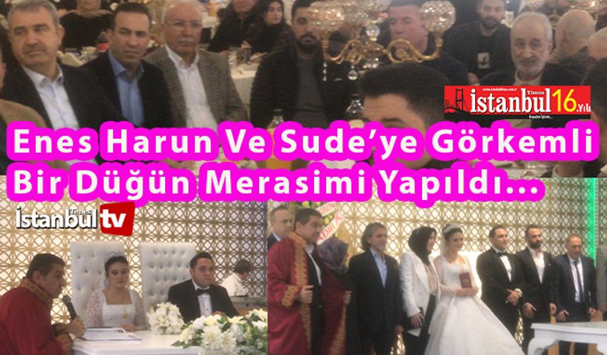 Sude Ve Enes Harun Mutluluğa Evet Dedi