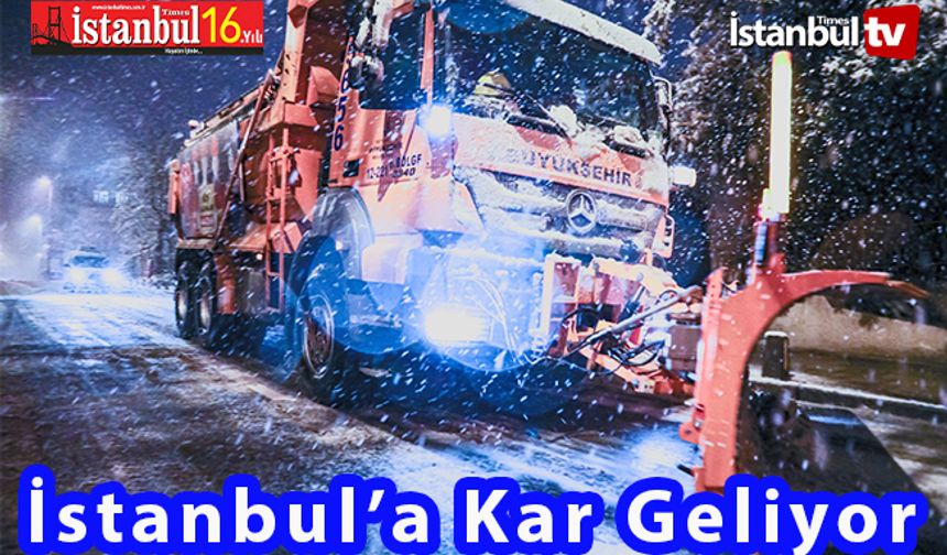 İstanbul'a Kar Geliyor