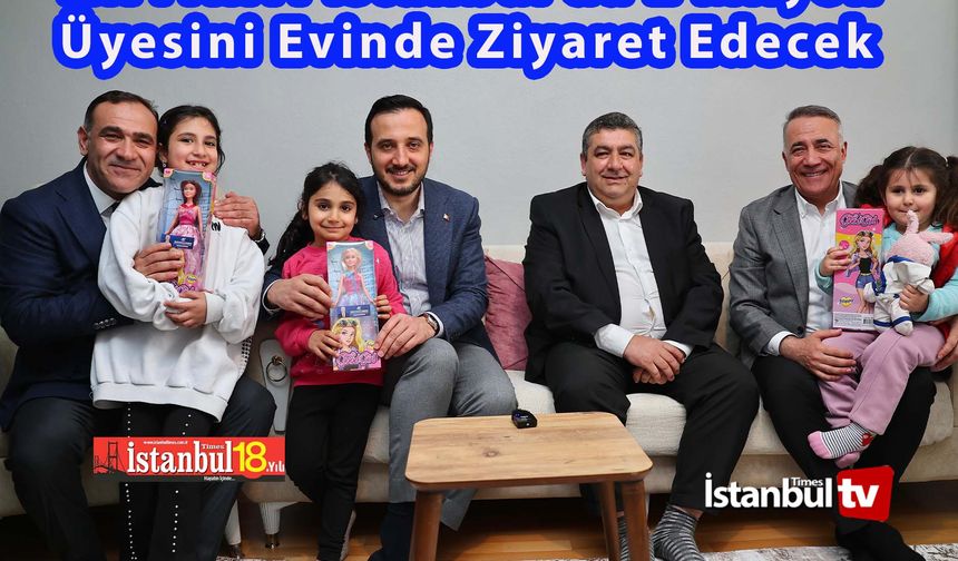 AK Parti İstanbul’dan 2 milyon üyeye kapı kapı ziyaret