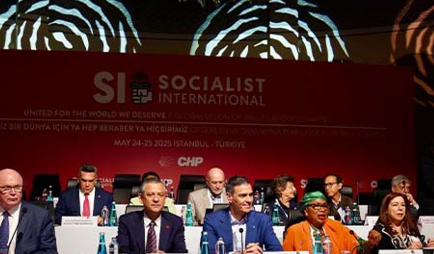 Başkan İmamoğlu Hücresinde Sosyalist Enternasyonele Mesaj Yolladı