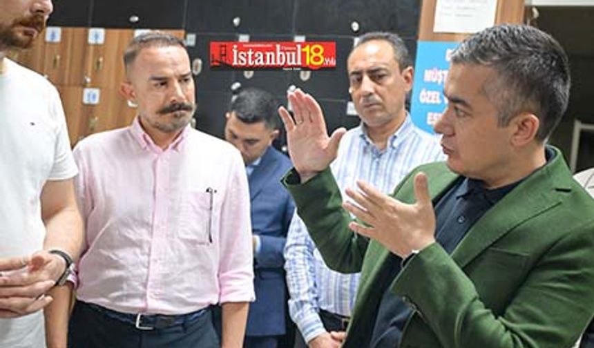 Başkan Vekili Can Aksoy, Kadınlar Hamamı Projesi Alanını Yerinde İnceledi