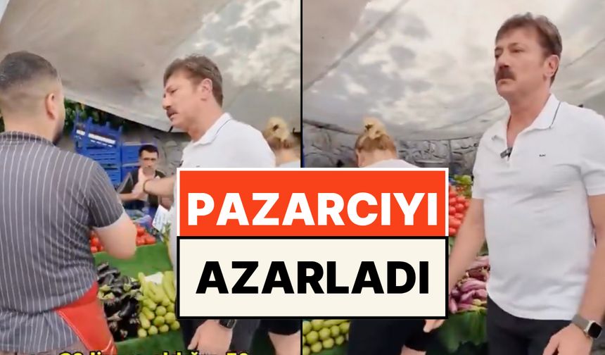 Hakan Bahadır’ın Pazarcı Esnafına Saygısızlığı