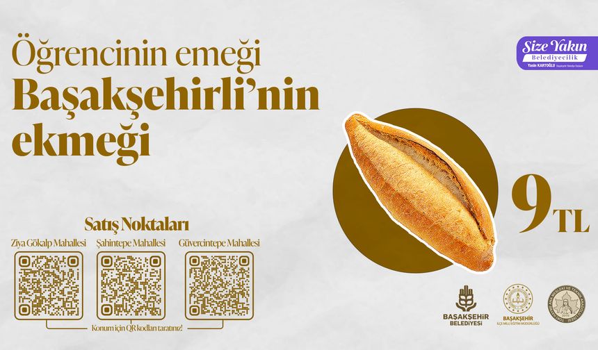 Başakşehir’de Öğrenciler Hem Meslek Öğreniyorlar Hem de 9 Liraya Ekmek Satıyorlar