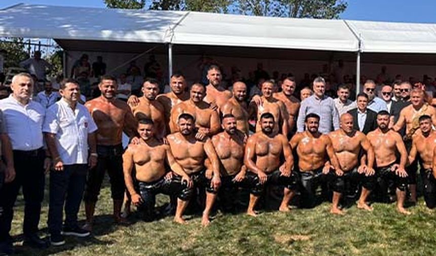 Şile Yağlı Güreşleri 2 Yıl Aradan Sonra Yeniden Başladı