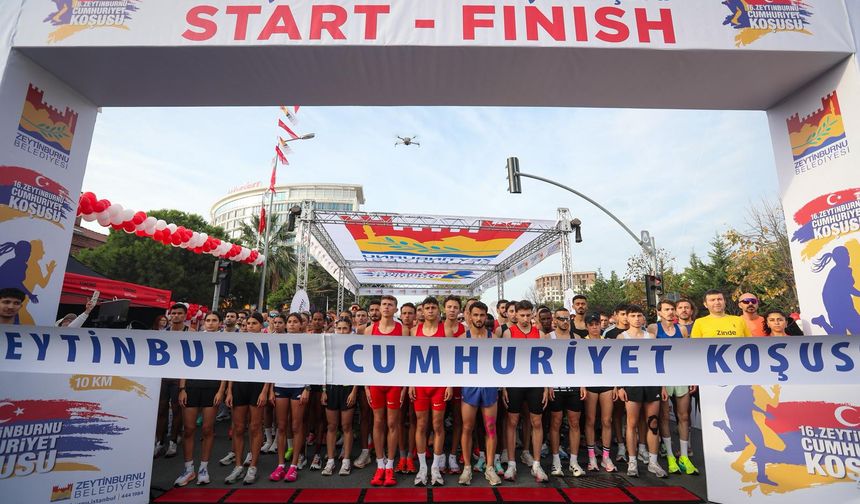 Bakan Aşkın Bak ve Başkan Arısoy Koşunun Başlangıcını Yaptı