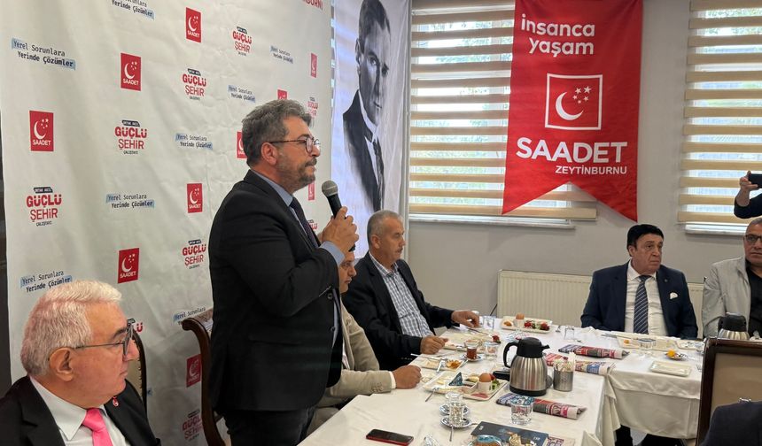 Saadet Partisinden Ortak akıl güçlü şehir Çalıştayı (VİDEOLU)