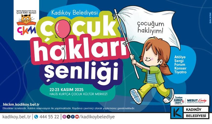 Kadıköy’de Çocuk Hakları Şenliği
