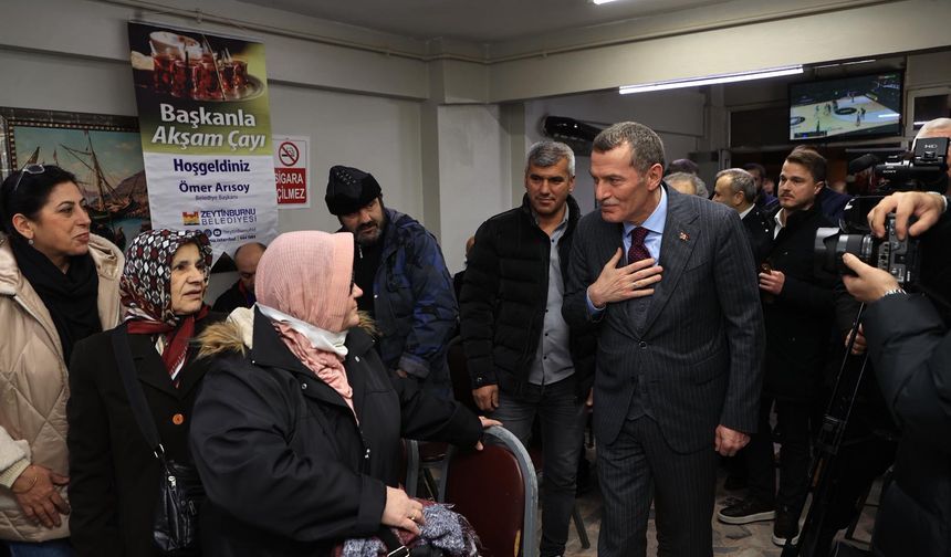 Yenidoğan Mahallesi’nde “Başkanla Akşam Çayı” Buluşması