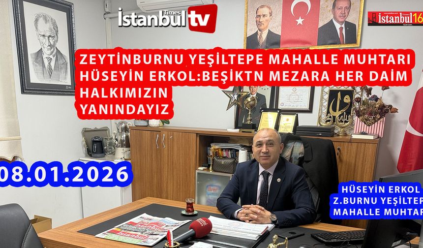 Muhtar Hüseyin Erkol :Beşikten Mezara Her Daim Halkımızın Yanındayız Dedi (VİDEOLU)