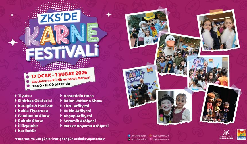 Zeytinburnu’nda Yarıyıl Tatili Eğlencesi Başlıyor..!