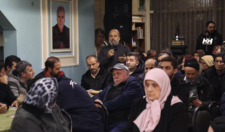 Başkanla Son Akşam Çayında Sıra Nuri Paşa Mahallesi’ndeydi,Her Soru Cevabını Buldu