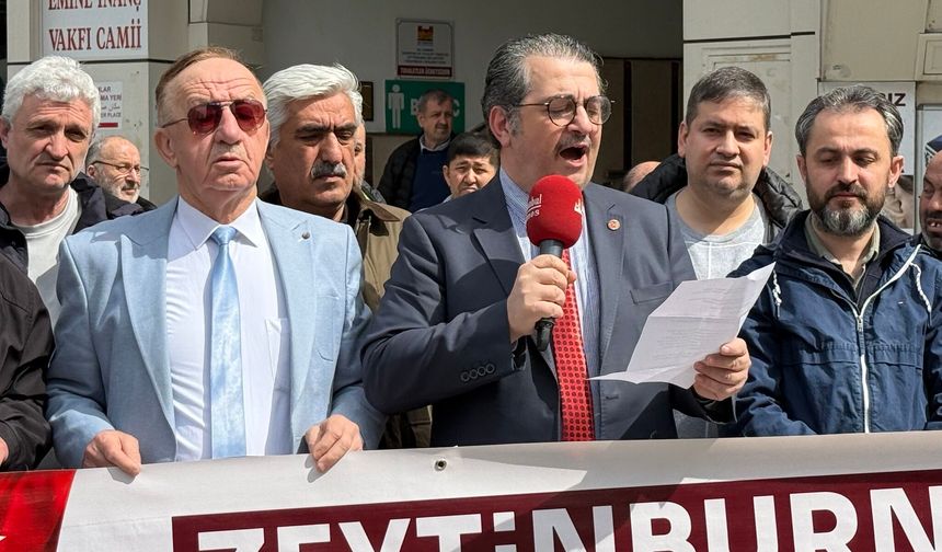 Saadet Partisinden "Zalimlere Lanet , Mazlumlara Destek Basın Açıklaması"
