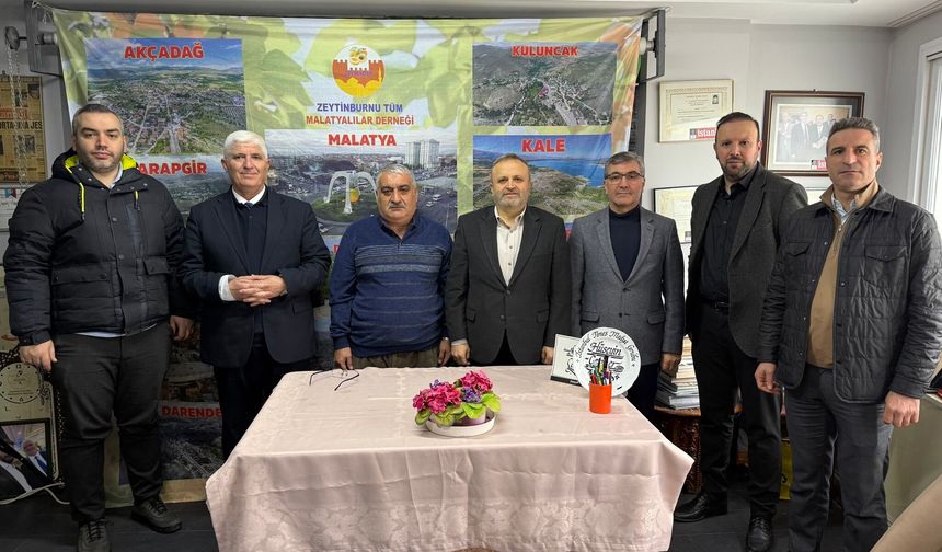 AK PARTİ’ Den Malatya Derneğine Ziyaret
