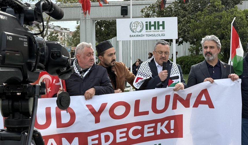 Bakırköy İHH Temsilcisi Özgür Alış’tan İsrail’e Lanet Filistin’e Destek Açıklaması (VİDEOLU)