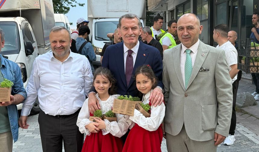 18 Yıldır Devam Eden Fesleğen Dağıtımının Finali Yeşiltepe’de Yapıldı