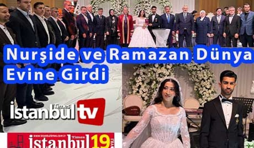 Nurşide Ve Ramazan Muhteşem Bir Düğün İle Mutluluğa İmza Attı (VİDEOLU)