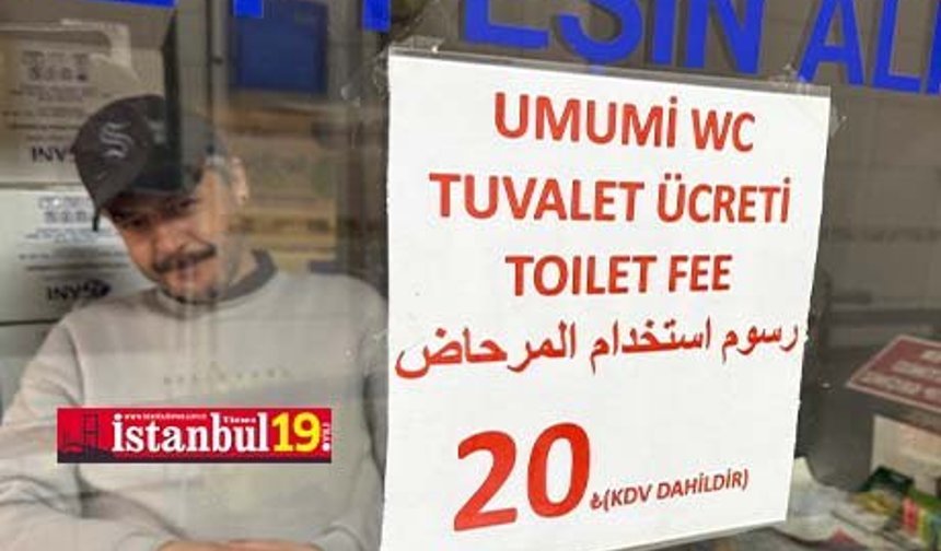 Çiş Yapmak 20 TL,5 Yıl Önce Bu Para İle 4 Tane Tavuk Döneri Alınıyordu