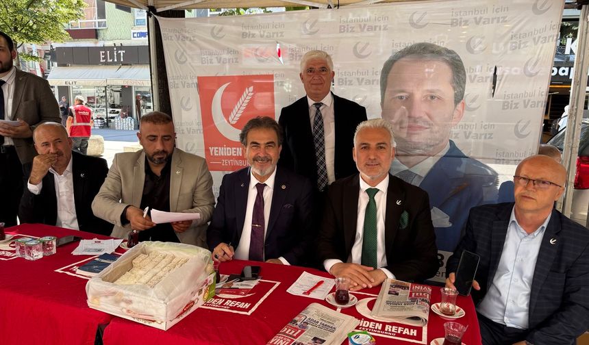 YRP. Kocaeli Milletvekili Mehmet Aşıla Zeytinburnu'nda Halk İle Buluştu