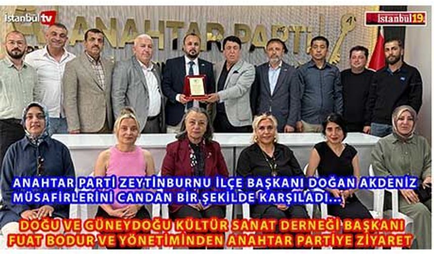 Doğu Derneğinden Anahtar Partiye Ziyaret