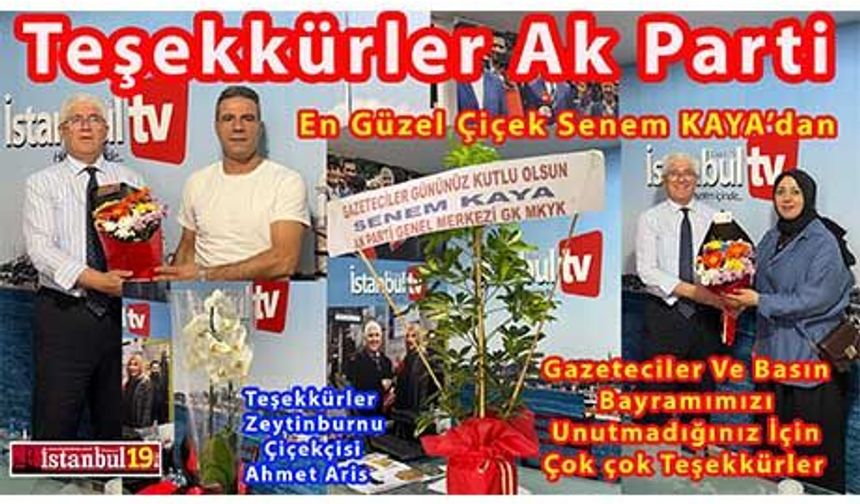 Hayatın Her Alanında Var Olan Ak Partiye Teşekkürler