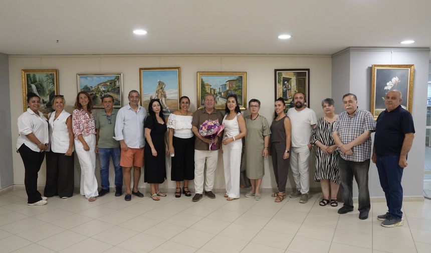 "Hayatın İçinden" Resim Sergisi Kartal'da Açıldı