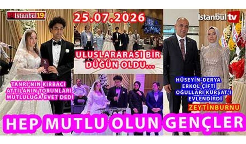 Muhtar Hüseyin Erkol’dan Oğlu Kürşat’a Uluslararası Muhteşem Bir Düğün (VİDEOLU)