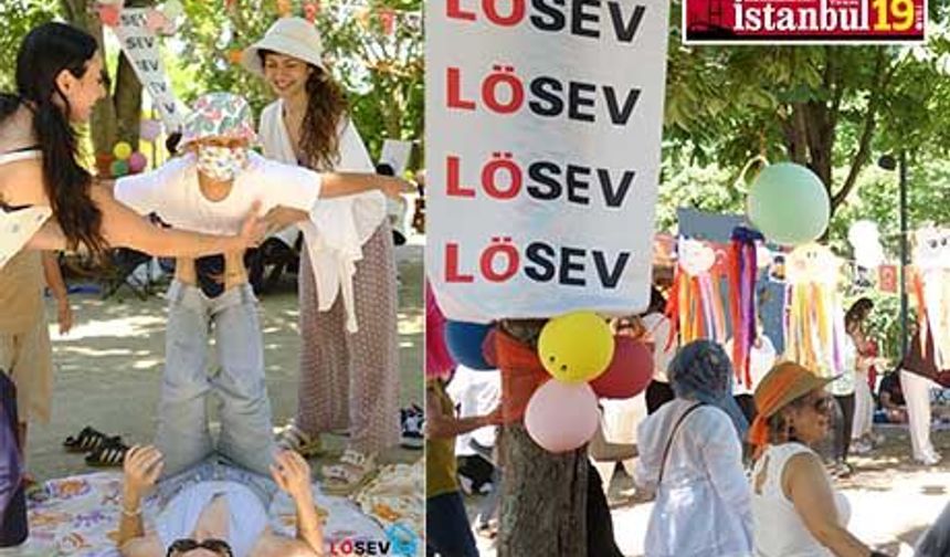 Lösev Ailesi Piknikte Buluştu, Çocuklar’ da Karne Sevincini Yaşadı