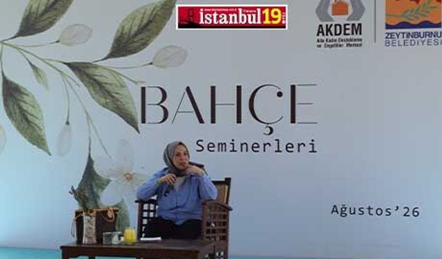 AKDEM Bahçe Seminerleri’nde Fonksiyonel Beslenme Konuşuldu