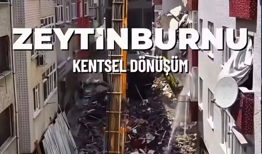 Zeytinburnu’nda Kentsel Dönüşüm Hız Kesmeden Devam Ediyor