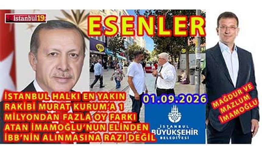 İBB Meclis Üyeleri İçinde Yapılacak Seçim İle  Başkanlık Ak Partiye Geçerse Halk Nedi ?