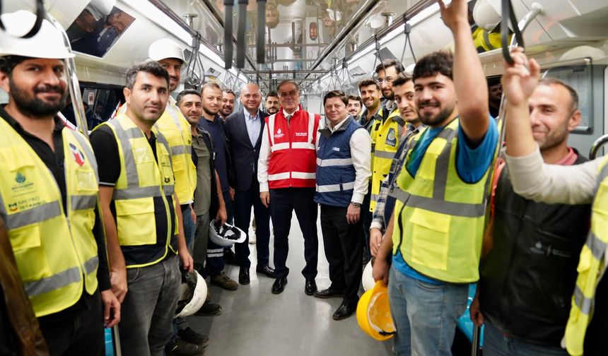 İBB “Ümraniye - Ataşehir - Göztepe Metro Hattını 2026 Sonunda Açıyor !”