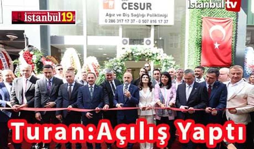 Bakan Yardımcısı Turan Çanakkale'de iki açılışa katıldı: "Çalışınca oluyor, üretince oluyor