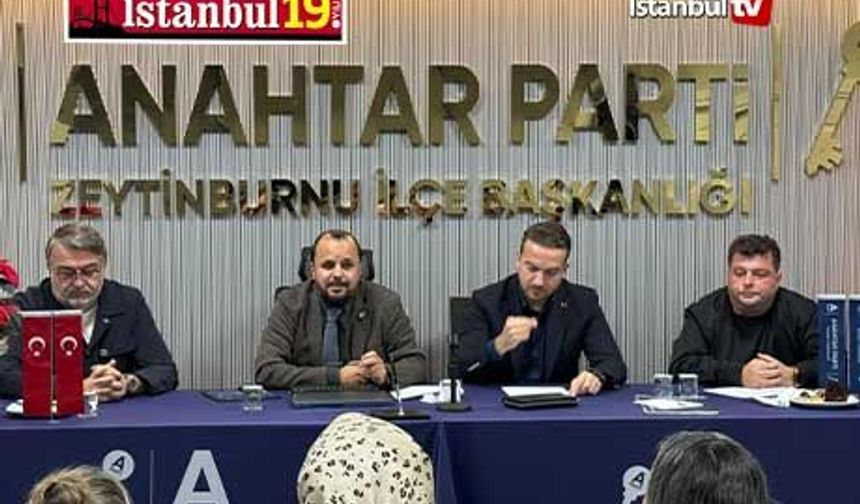 Anahtar Parti İstanbul İl Yerel Yönetimler Başkanlığından İlçe Teşkilatına Ziyaret