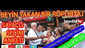MUHTEŞEM BİR SOKAK RÖPORTAJI OLDU,BAHÇELİEVLER HALKI HANGİ PARTİYE OY VERECEK ? (SAYAÇLI ANKET)